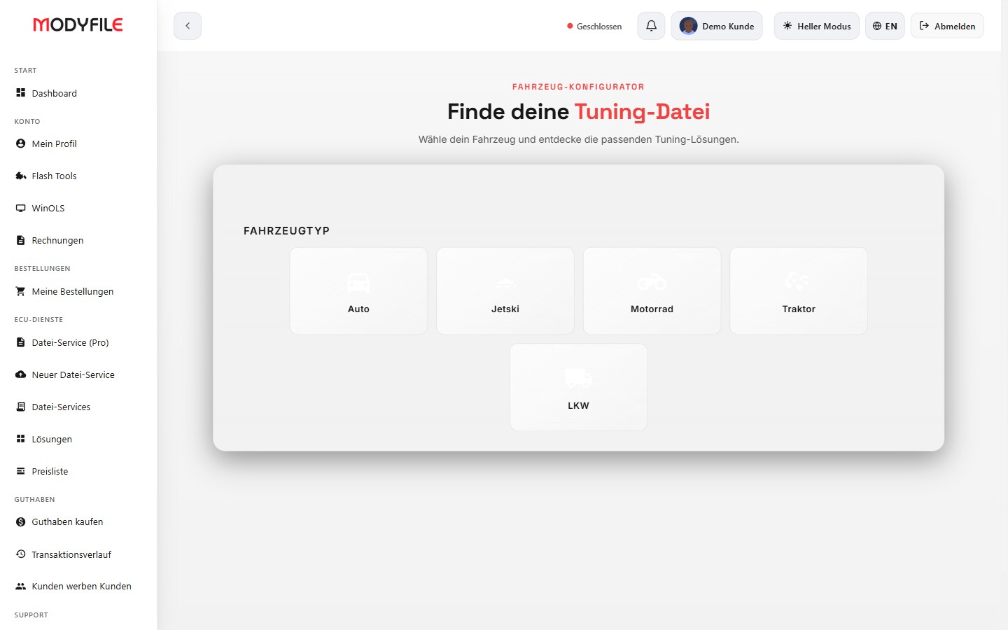 CONFIGURATOR & API